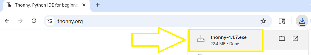 Thonny Download Executable