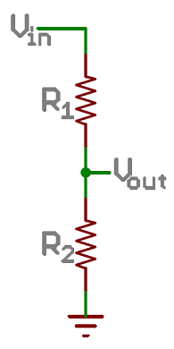 Voltage Divider Schematic