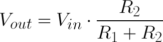 Voltage Divider Equation